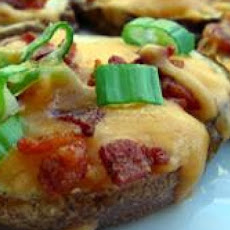 Cheese and Bacon Potato Rounds