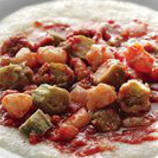 Shrimp Jambalaya with Grits