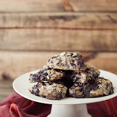 Black Raspberry Oat Scones