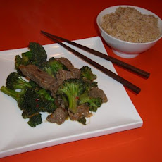 Orange Beef & Broccoli