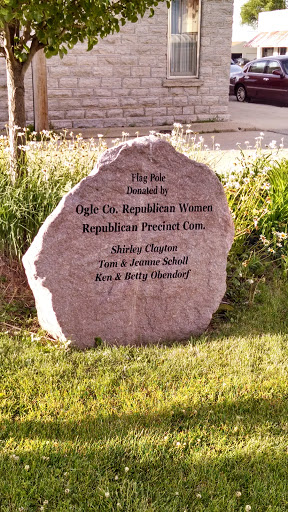 Ogle County Republican Women Flag Pole