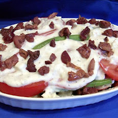 Two Cheese Green Beans & Tomatoes -- Hot or Cold