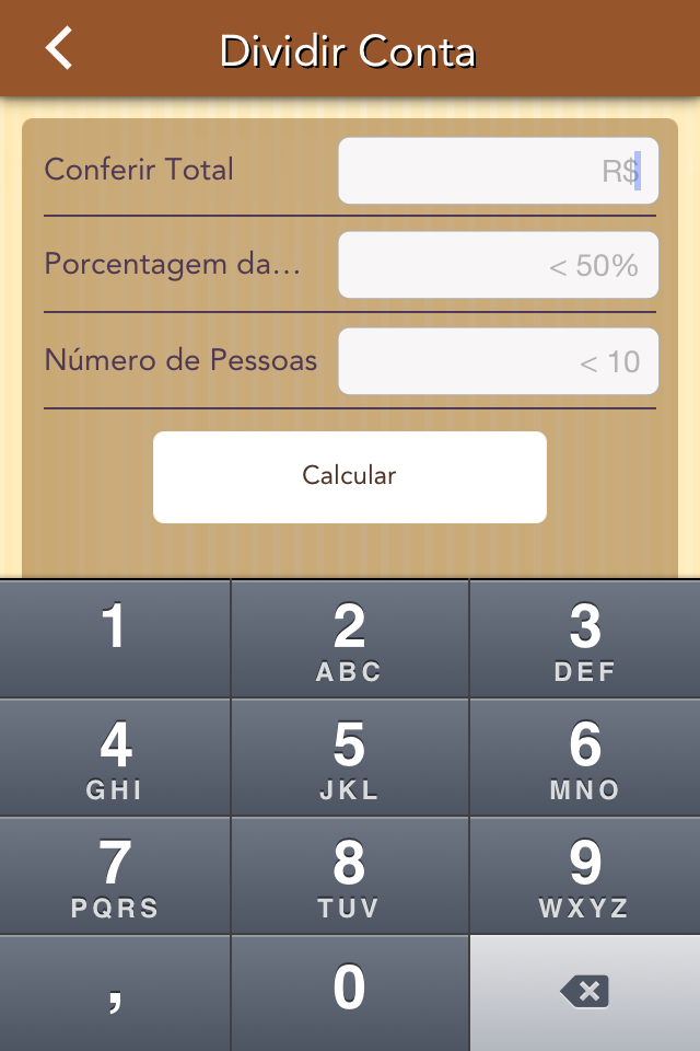 Android application Olive Garden Brasil screenshort