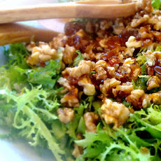 Escarole Salad With Melons and Crispy Prosciutto