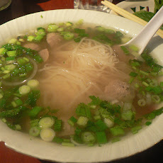 Meatballs and Rice Noodles