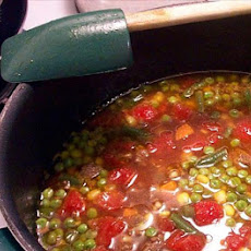 'Denny's' Vegetable Beef Barley Soup