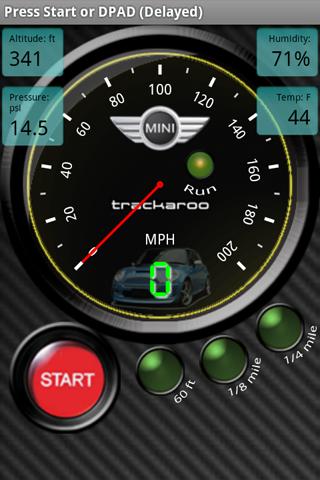 MINI Speedo Dynomaster Layout