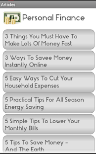 How to get Personal Finance - Save Today 1.0 apk for android