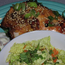 Ginger Lime Teriyaki Glazed Chicken