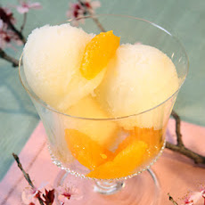 Mandarin Champagne Sorbet