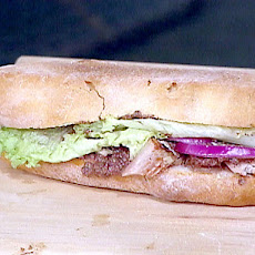 Emeril's Grilled Tuna Pan Bagnat Sandwich