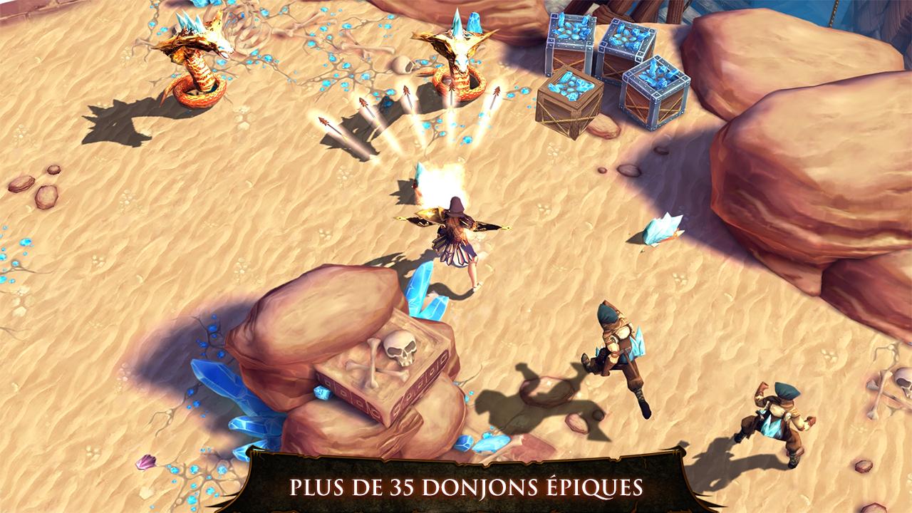 Android application Dungeon Hunter 4 screenshort