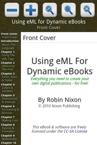 Using eML for Dynamic eBooks 1