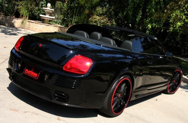 Kim Kardashian's Black Bentley Continental