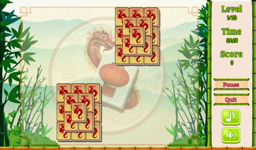 Android application Mahjong Memory screenshort
