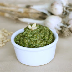 Fresh Basil and Asiago Pesto