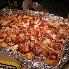 BBQ Shrimp and Bacon Appetizer