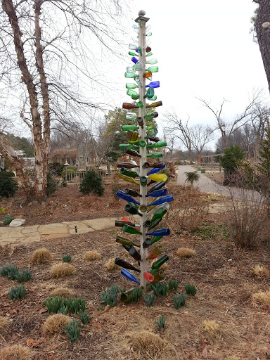OSU Botanical Gardens Bottle Sculpture 