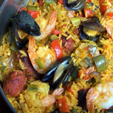 Spanish Rice Casserole: Paella