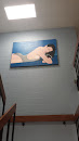 Lady in a Swimsuit Painting