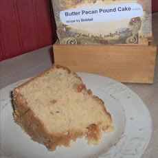 Butter Pecan Pound Cake