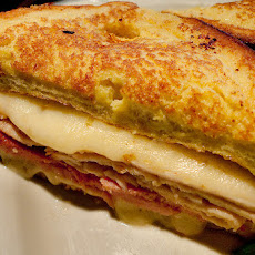 Super-Stuffed Monte-Cristo Sandwiches
