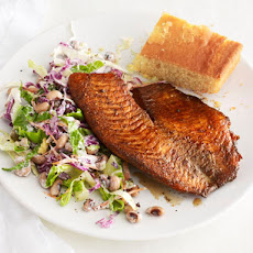 Blackened Tilapia With Black-Eyed Pea Salad