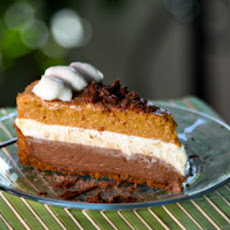 Chocolate Pumpkin Mousse Pie