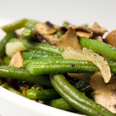 Mushrooms and Green Beans