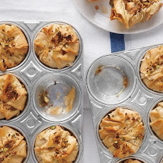Eggplant-Feta Phyllo Pies
