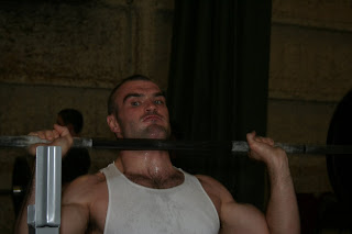 Mike From Savannah MMA killing the Fight Gone Bad Workout