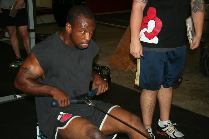Demetrice Rowing to the Finish