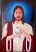 Cuadro De Jesus Modelado A Mano