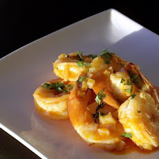 Garlicky Buffalo Shrimp