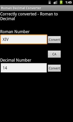 Roman Number Converter