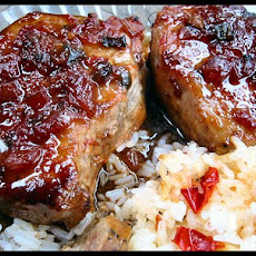 Salsa Glazed Pork Ribs