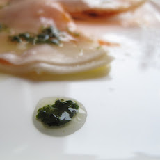 Cheat's round ''ravioli''....