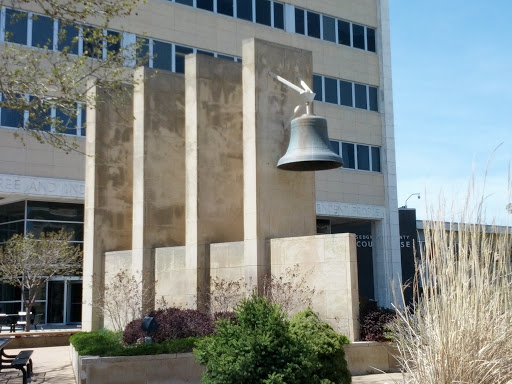 Old Sedgwick County Courthouse Bell Monument