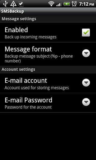 SMS Backup