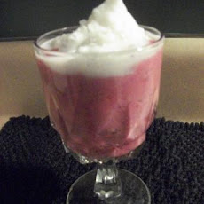 Vegan Tofu Berry Custard