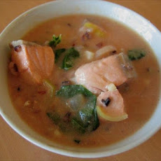 Salmon and Wild Rice Chowder