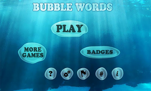버블 단어 - Bubble Words