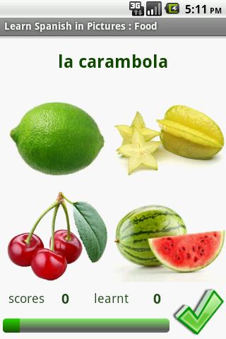 免費下載教育APP|Spanish in Pictures : Food app開箱文|APP開箱王