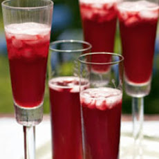 Champagne Pomegranate Cocktail