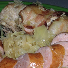 Pheasant with Sauerkraut