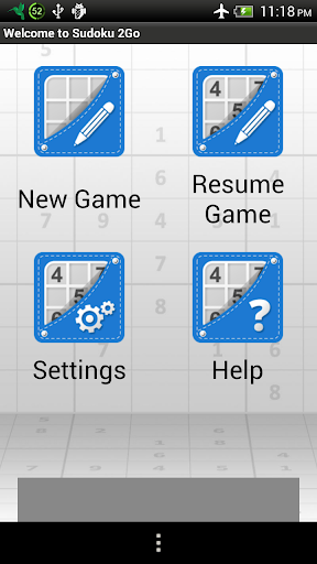 sudoku-2go-free for android screenshot