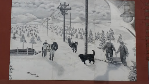 Newfoundland Pony Mural