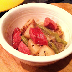Mom's Skillet Kielbasa