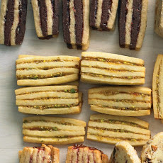 Apricot-Pistachio Layered Icebox Cookies