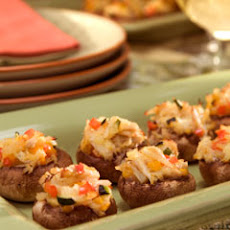 Crab & Veggie Stuffed Mushrooms